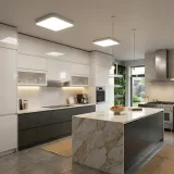 lampa-biala-kwadratowa-plafon-led-bialy-40cm-do-salonu-pokoju-z-pilotem-stan-nowy