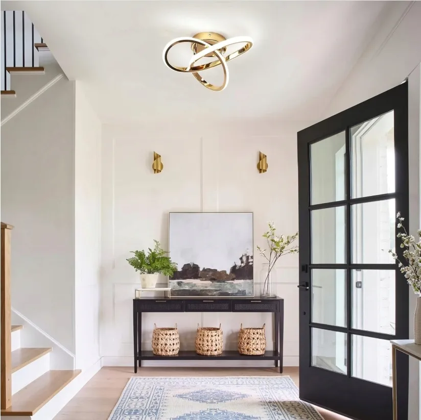 lampa-wiszaca-led-plafon-zlota-3kolory-loft-nowoczesna-wstega-okregi-30cm