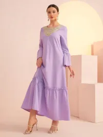 hc22212-shein-sukienka-maxi-z-haftem-na-dekolcie-m