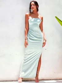 kc24115-love-lemonade-satynowa-sukienka-maxi-bez-ramiaczek-drapowanie-l