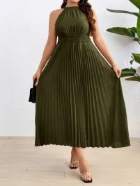 ec13219-shein-sukienka-maxi-plisowana-w-kolorze-khaki-3-50