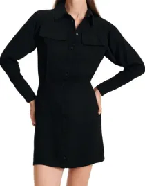 kc36208-sukienka-koszulowa-mini-dlugi-rekaw-guziki-kolnierzyk-1-xs