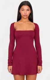 xc11312-prettylittlething-bordowa-sukienka-mini-dlugi-rekaw-1-l