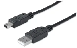 manhattan-333375-kabel-usb-usb-2-0-18-m-usb-a-mini-usb-b-czarny
