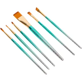 zestaw-pedzli-malarskich-artystyczne-precyzyjne-6-sztuk-zielone