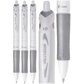 dlugopis-olejowy-acroball-m-white-czarny-wklad-10mm-pilot-3-sztuki