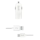 budi-ladowarka-samochodowa-usb-kabel-usb-c-bialy