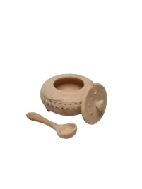 cukierniczka-drewniana-goralska-rzezbiona-z-lyzeczka-sr-12cm