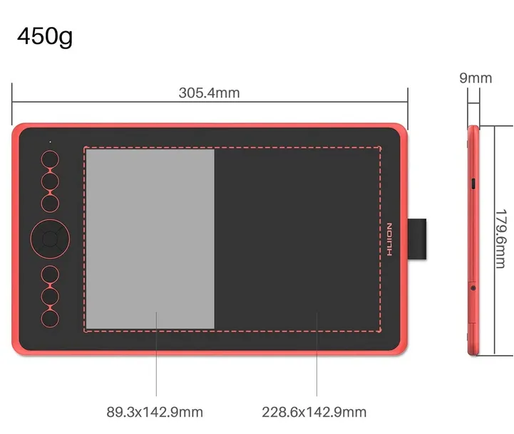 tablet-graficzny-huion-h320m-red-model-h320m-stan-nowy