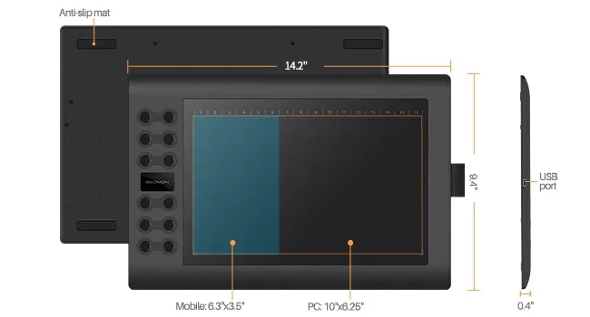 tablet-graficzny-gaomon-m106k-pro-stan-opakowania-oryginalne