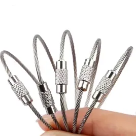 stalowa-linka-na-klucze-brelok-srebrna