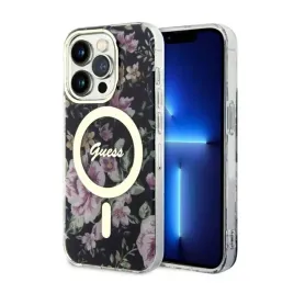 guess-flower-magsafe-etui-iphone-14-pro-czarny