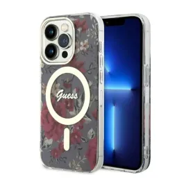 guess-flower-magsafe-etui-iphone-14-pro-zielony