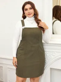ic23212-shein-sukienka-przed-kolano-na-ramiaczkach-khaki-48-52