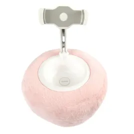 viozon-stojak-na-tablet-rozowa-poduszka-wykonczony-futerkiem-regulowany