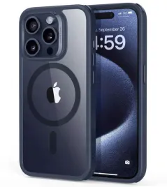 esr-classic-hybrid-case-do-iphone-15-pro-clear-dark-blue-etui-ochronne