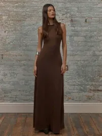 cc25206-shein-brazowa-sukienka-maxi-bez-rekawow-44-xl