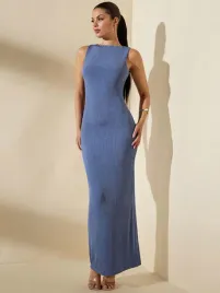 kc34214-shein-plisowana-sukienka-maxi-bez-rekawow-42-xs