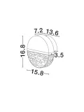 tarrega-le46180-luces-exclusivas-kolor-bialy-zloty