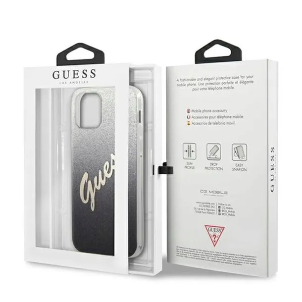 guess-glitter-gradient-script-etui-iphone-12-pro-max-czarny-przeznaczenie-apple-kolor-czarny
