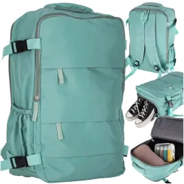 plecak-podrozny-kabinowy-45x30-zielony-3-komory-pasy-kompresyjne