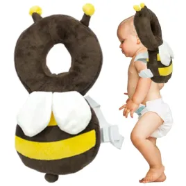 plecak-poduszka-ochronna-na-glowe-do-nauki-chodzenia-dla-dzieci-pszczolka