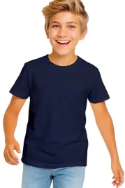 koszulka-dziecieca-t-shirt-dla-chlopca-dziewczynki-granatowa-146-152