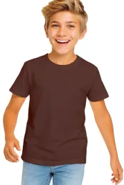 koszulka-dziecieca-t-shirt-dla-chlopca-dziewczynki-czekoladowa-122-128