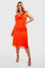 cc32221-boohoo-sukienka-midi-w-groszki-dekolt-v-falbany-20-xxl