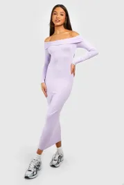 ec24121-boohoo-dopasowana-sukienka-midaxi-odkryte-ramiona-bardot-14-xxl