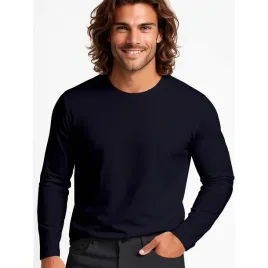 koszulka-meska-z-dlugim-rekawem-longsleeve-dopasowany-bluzka-xxl-granatowa