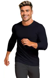 koszulka-meska-z-dlugim-rekawem-longsleeve-dopasowany-bluzka-m-granatowa