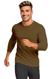 koszulka-meska-z-dlugim-rekawem-longsleeve-dopasowany-bluzka-xl-khaki