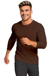 koszulka-meska-z-dlugim-rekawem-longsleeve-dopasowany-bluzka-xxl-brazowa