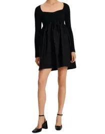 w13214-sukienka-mini-trapezowa-prazki-dlugi-rekaw-m