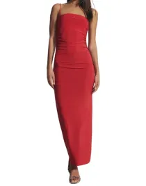 kc26109-czerwona-drapowana-sukienka-maxi-na-ramiaczkach-l