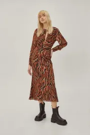 ec25219-nasty-gal-sukienka-zwierzecy-wzor-dlugi-rekaw-s