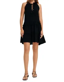 lc33220-sukienka-mini-falbany-wiazany-dekolt-fredzle-xs