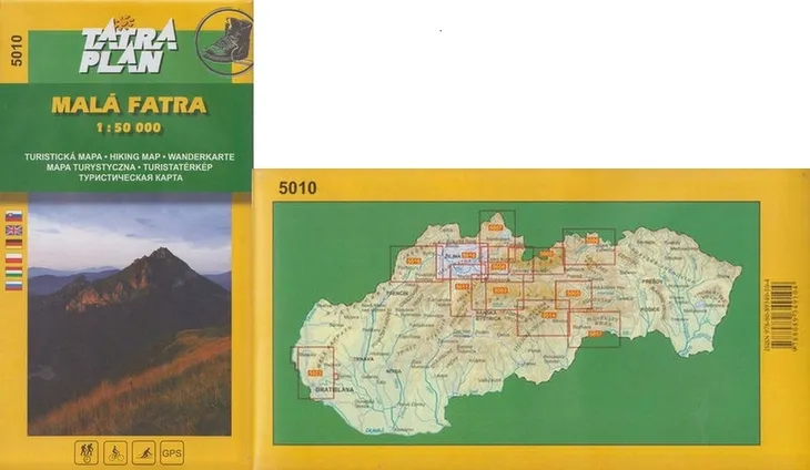 mala-fatra-slowacja-przewodnik-td-mapa-stan-nowy