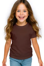 koszulka-dziecieca-t-shirt-dla-chlopca-dziewczynki-czekoladowa-122-128