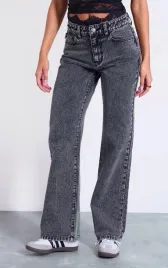 ic67307-prettylittlething-spodnie-jeansy-z-wysokim-stanem-koronka-47-xl