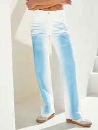 ec22205-forever-21-proste-spodnie-jeansy-ombre-m