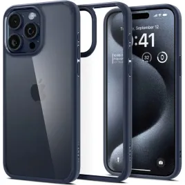 spigen-ultra-hybrid-etui-do-iphone-16-pro-max-navy-blue