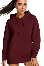 bluza-damska-dresowa-oversize-z-kapturem-bawelniana-burgundowa-xs