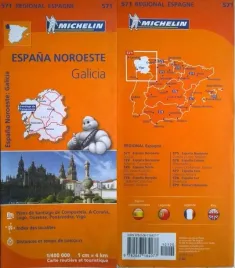 hiszpania-polnocny-zachod-galicia-mapa-michelin