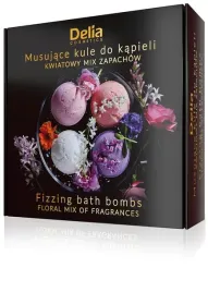 delia-musujace-kule-do-kapieli-kwiatowy-mix-zapachow-4-x-100g