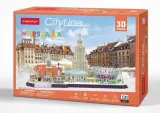 puzzle-3d-cubic-fun-cityline-warszawa-126-elem