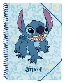 disney-stitch-skoroszyt-a4-z-gumka-30-przezroczystych-koszulek