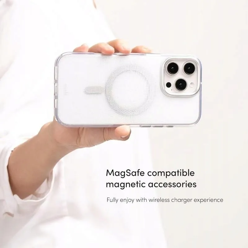 moshi-iglaze-magsafe-etui-iphone-16-pro-max-mist-white