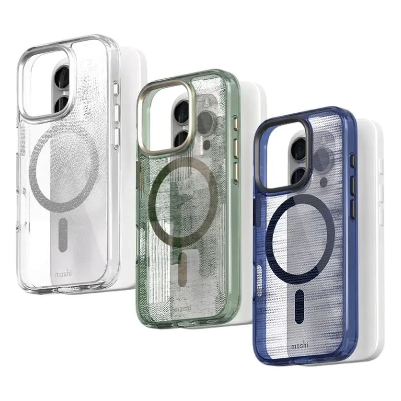 moshi-iglaze-magsafe-etui-iphone-16-pro-max-mist-white